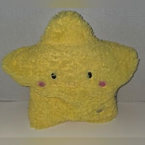 Vintage Star Shaped 9" Soft Toy Plush Lights Works Vintage Used Condition